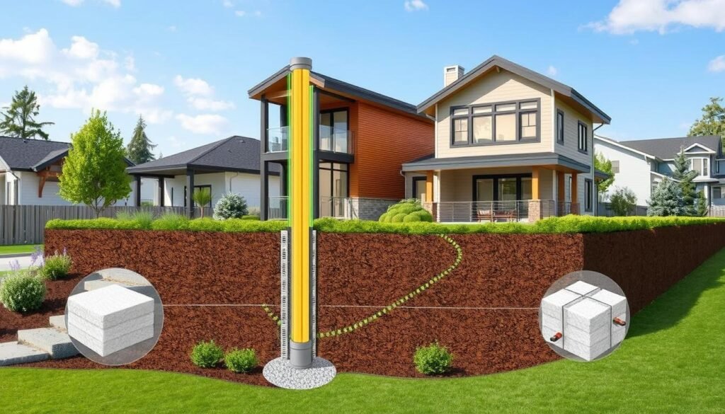 Energijos polių technologijos pamatų termoizoliacija